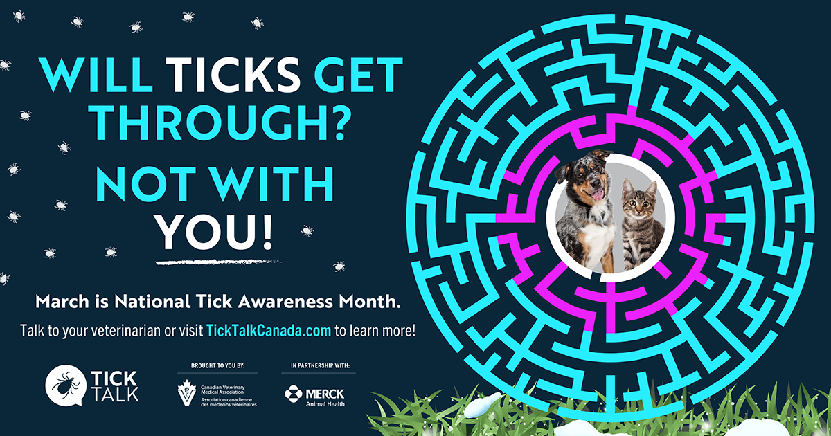 2025 National Tick Awareness Month Banner